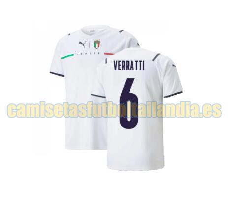 camiseta segunda italia 2021-2022 verratti 6