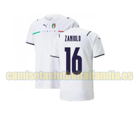 camiseta segunda italia 2021-2022 zaniolo 16