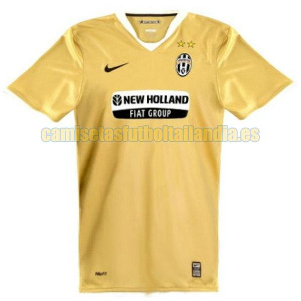 camiseta segunda juventus 2008-2009 amarillo