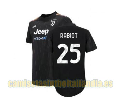 camiseta segunda juventus 2021-2022 rabiot 25