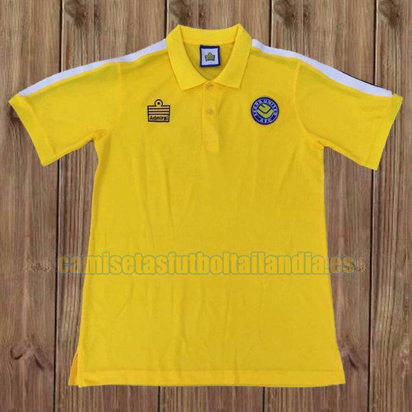 camiseta segunda leeds united 1977-1978 amarillo