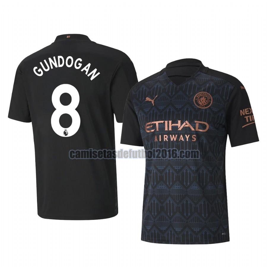 camiseta segunda manchester city 2020-2021 ilkay gundogan 8