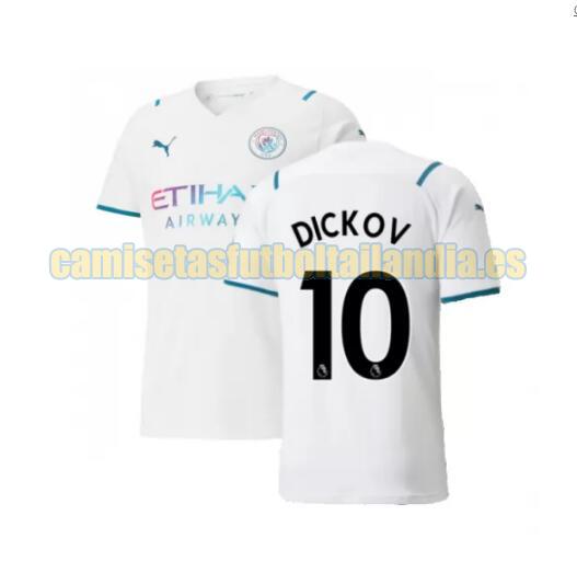 camiseta segunda manchester city 2021-2022 dickov 10