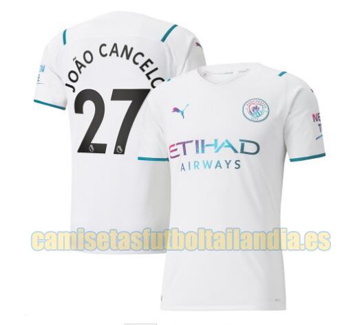 camiseta segunda manchester city 2021-2022 joao cancelo 27