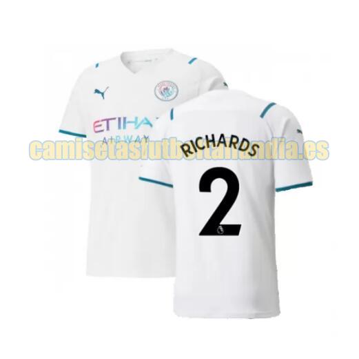 camiseta segunda manchester city 2021-2022 richards 2