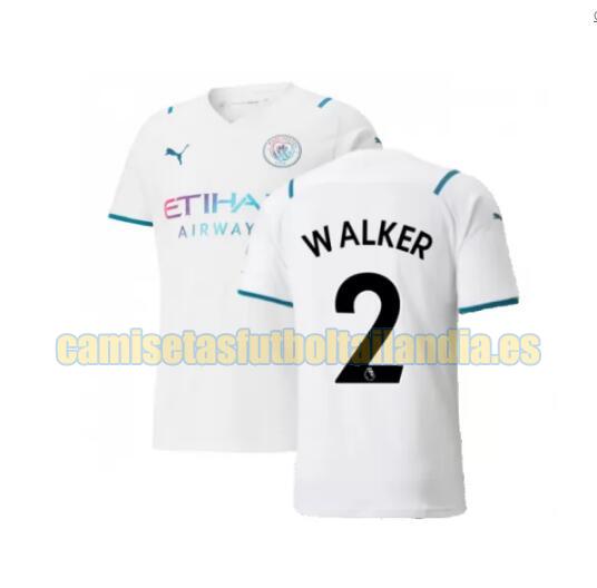 camiseta segunda manchester city 2021-2022 walker 2