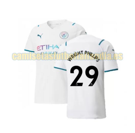 camiseta segunda manchester city 2021-2022 wright phillips 29