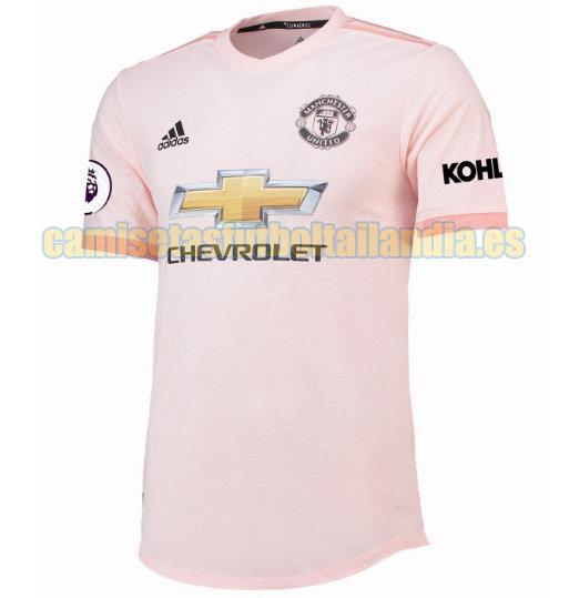 camiseta segunda manchester united 2018-2019 rosa