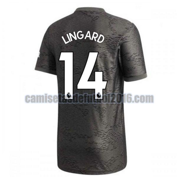 camiseta segunda manchester united 2020-2021 lingard 14