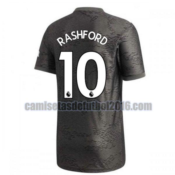 camiseta segunda manchester united 2020-2021 rashford 10