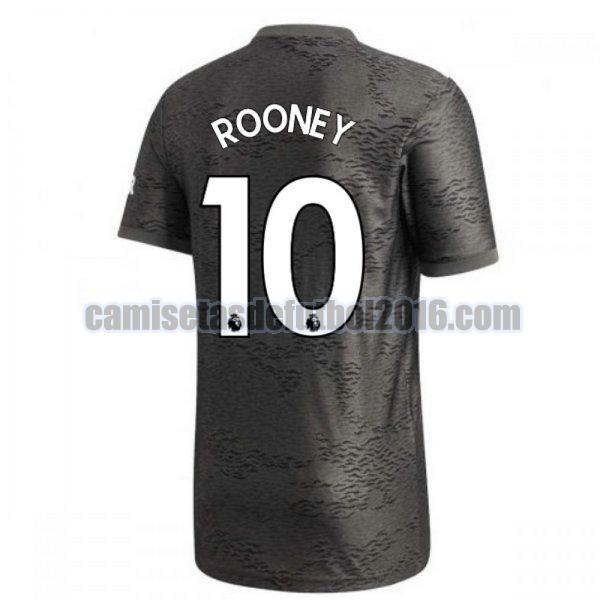 camiseta segunda manchester united 2020-2021 rooney 10