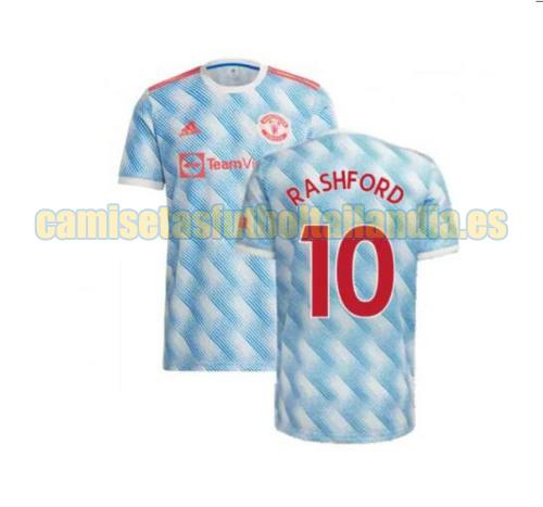 camiseta segunda manchester united 2021-2022 rashford 10