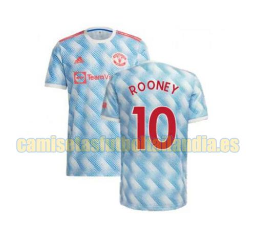 camiseta segunda manchester united 2021-2022 rooney 10