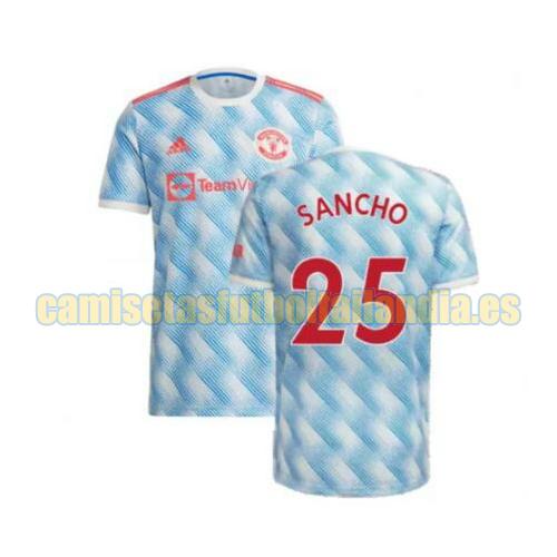 camiseta segunda manchester united 2021-2022 sancho 25