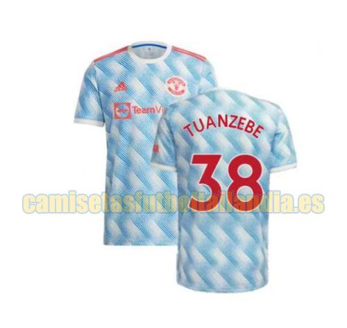 camiseta segunda manchester united 2021-2022 tuanzebe 38