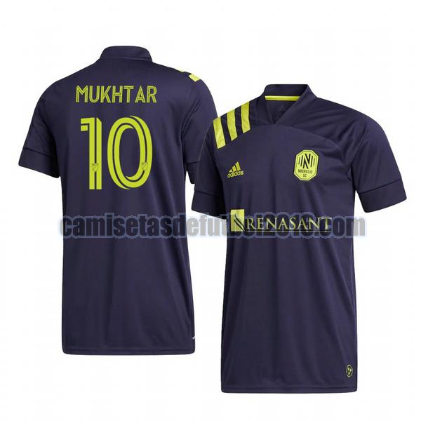 camiseta segunda nashville sc 2020-2021 hany mukhtar replica 10