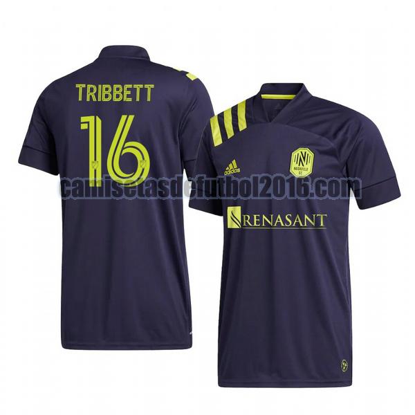 camiseta segunda nashville sc 2020-2021 ken tribbett replica 16