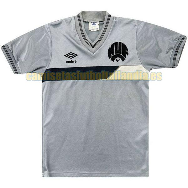 camiseta segunda newcastle united 1985-1988 gris