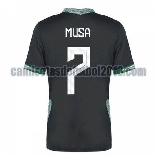 camiseta segunda nigeria 2020-2021 musa 7