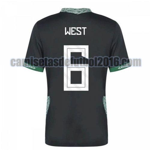 camiseta segunda nigeria 2020-2021 west 6
