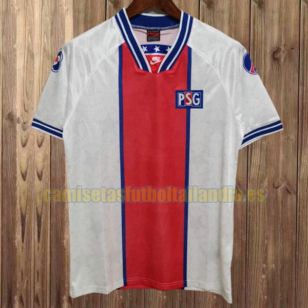 camiseta segunda paris saint germain 1994-1995 blanco