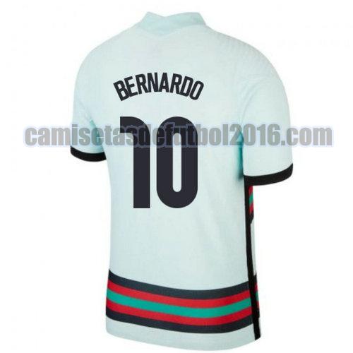camiseta segunda portugal 2020-2021 bernardo 10
