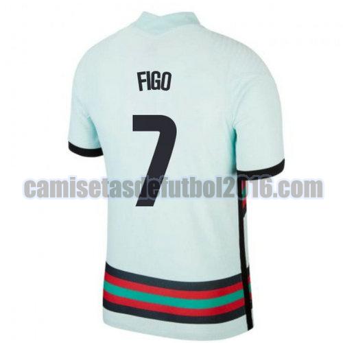 camiseta segunda portugal 2020-2021 figo 7