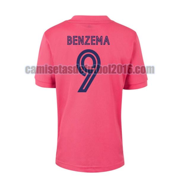 camiseta segunda real madrid 2020-2021 benzema 9