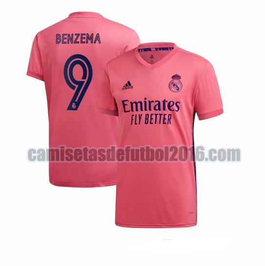 camiseta segunda real madrid 2020-2021 karim benzema 9