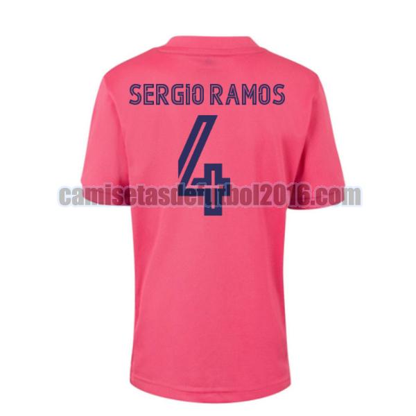 camiseta segunda real madrid 2020-2021 sergio ramos 4