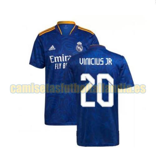 camiseta segunda real madrid 2021-2022 vinicius jr 20