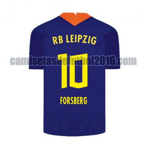 camiseta segunda red bull leipzig 2020-2021 forsberg 10