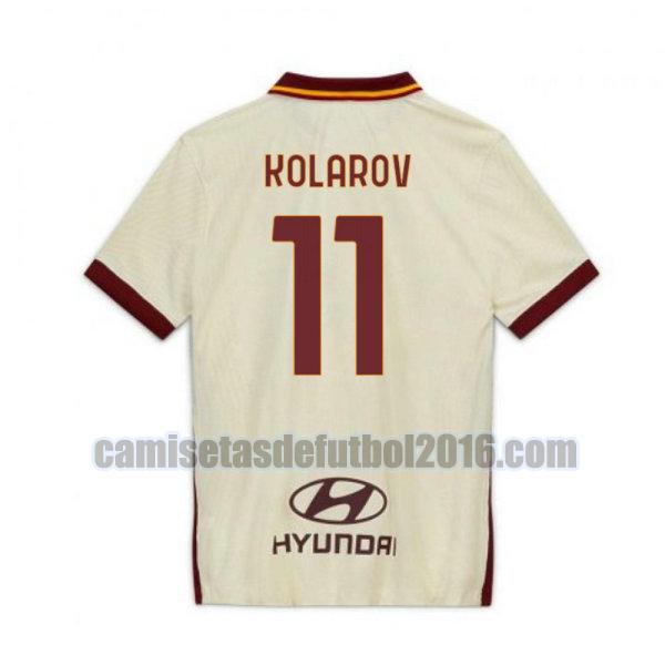 camiseta segunda roma 2020-2021 kolarov 11