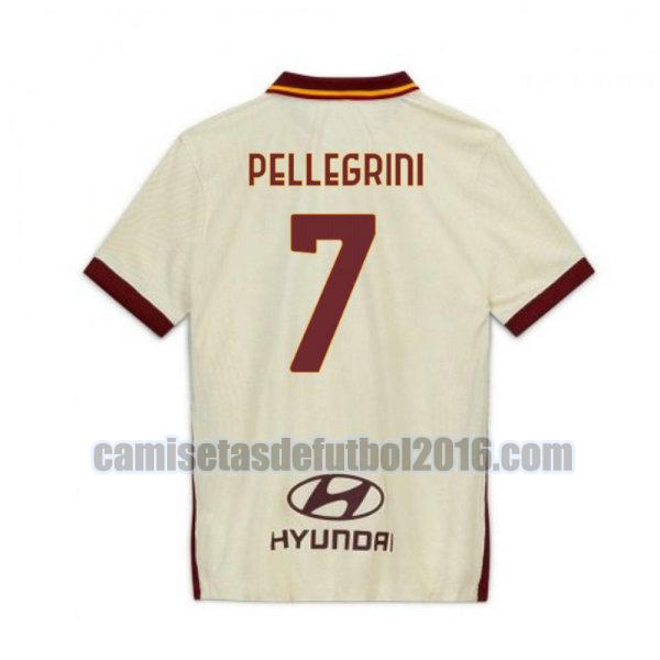 camiseta segunda roma 2020-2021 pellegrini 7