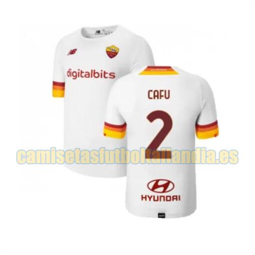 camiseta segunda roma 2021-2022 cafu 2