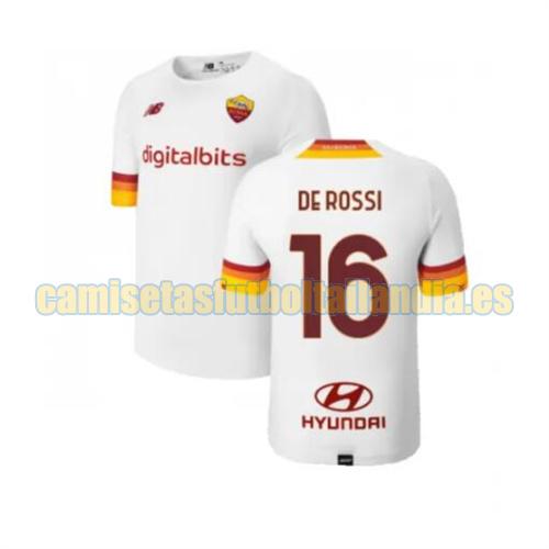 camiseta segunda roma 2021-2022 de rossi 16