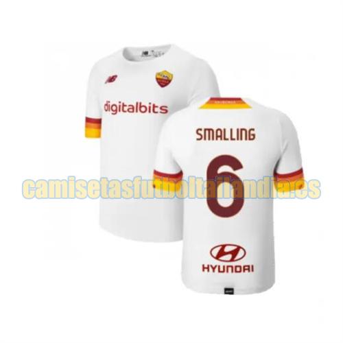 camiseta segunda roma 2021-2022 smalling 6