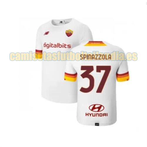 camiseta segunda roma 2021-2022 spinazzola 37