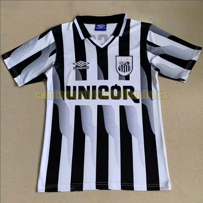 camiseta segunda santos fc 1998-1999 negro