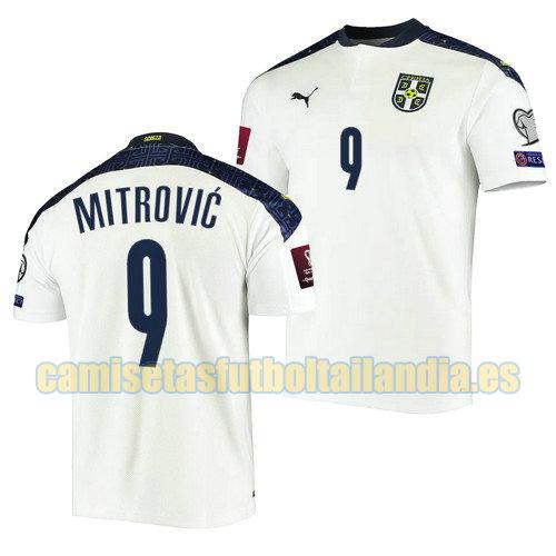 camiseta segunda serbia 2022 aleksandar mitrovic 9