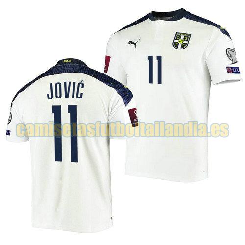 camiseta segunda serbia 2022 luka jovic 11