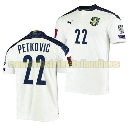 camiseta segunda serbia 2022 marko petkovic 22