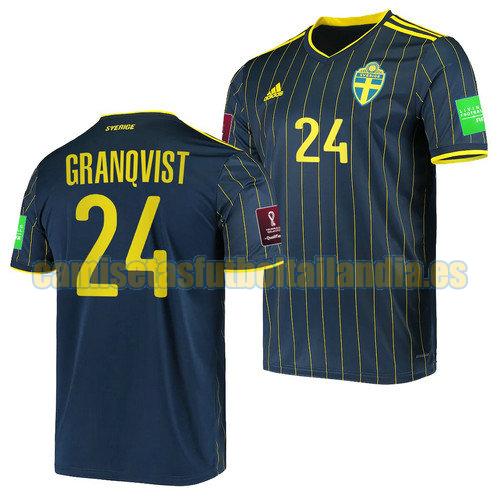 camiseta segunda suecia 2022 andreas granqvist 24
