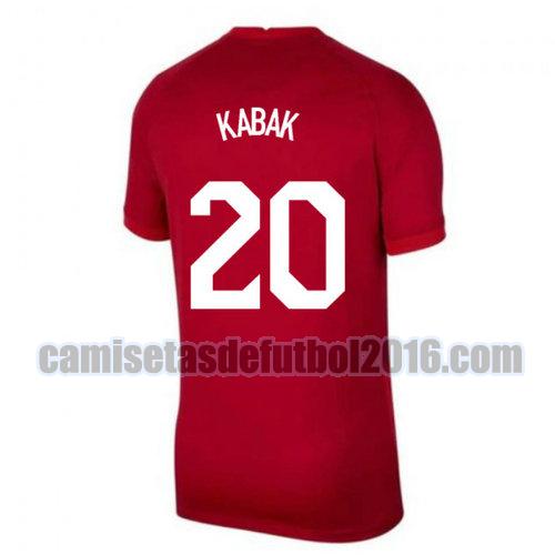 camiseta segunda turquía 2020-2021 kabak 20