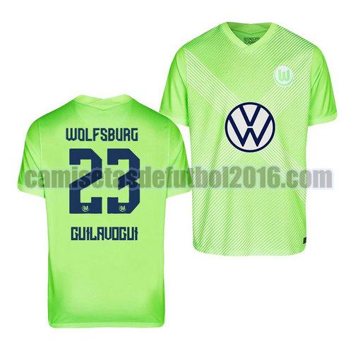 camiseta segunda vfl wolfsburg 2020-2021 josuha guilavogui 23