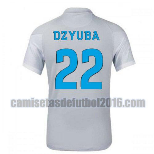 camiseta segunda zenit st petersburg 2020-2021 dzyuba 22