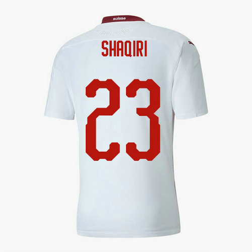 camiseta shaqiri 23 segunda equipacion Serbia 2020-2021
