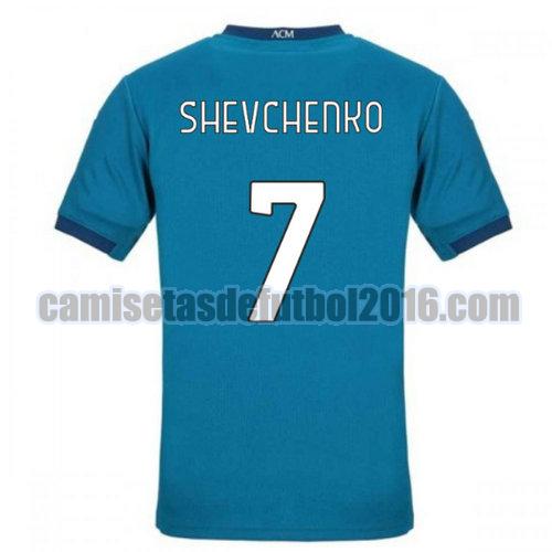 camiseta tercera ac milan 2020-2021 shevchenko 7