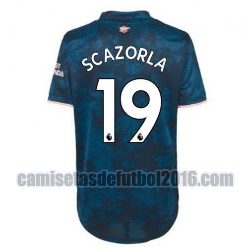 camiseta tercera arsenal 2020-2021 s.cazorla 19