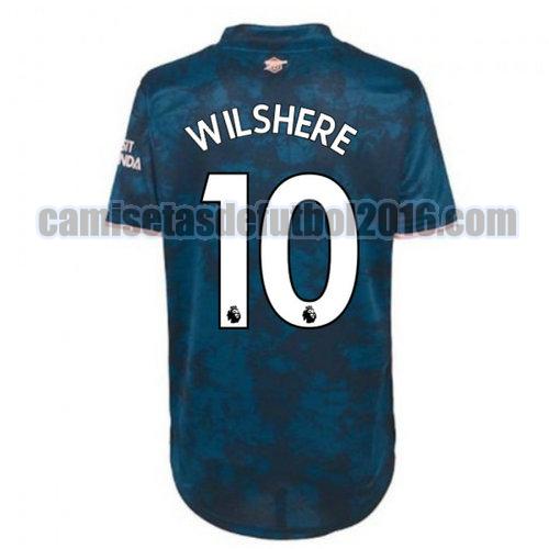 camiseta tercera arsenal 2020-2021 wilshere 10
